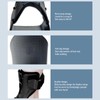 Left Foot Drop Brace Lightweight Foot Orthosis Support Adjustable Straps