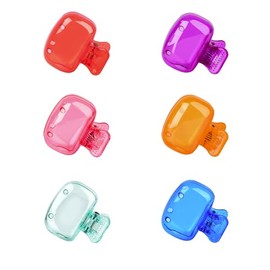 Atiloy 6 Pack Toothbrush Covers Portable Toothbrush Protector Coverings Clips Tooth Brush Storage Head Cover Cap for Kids Bathroom Home Travel Tooth Brush Case