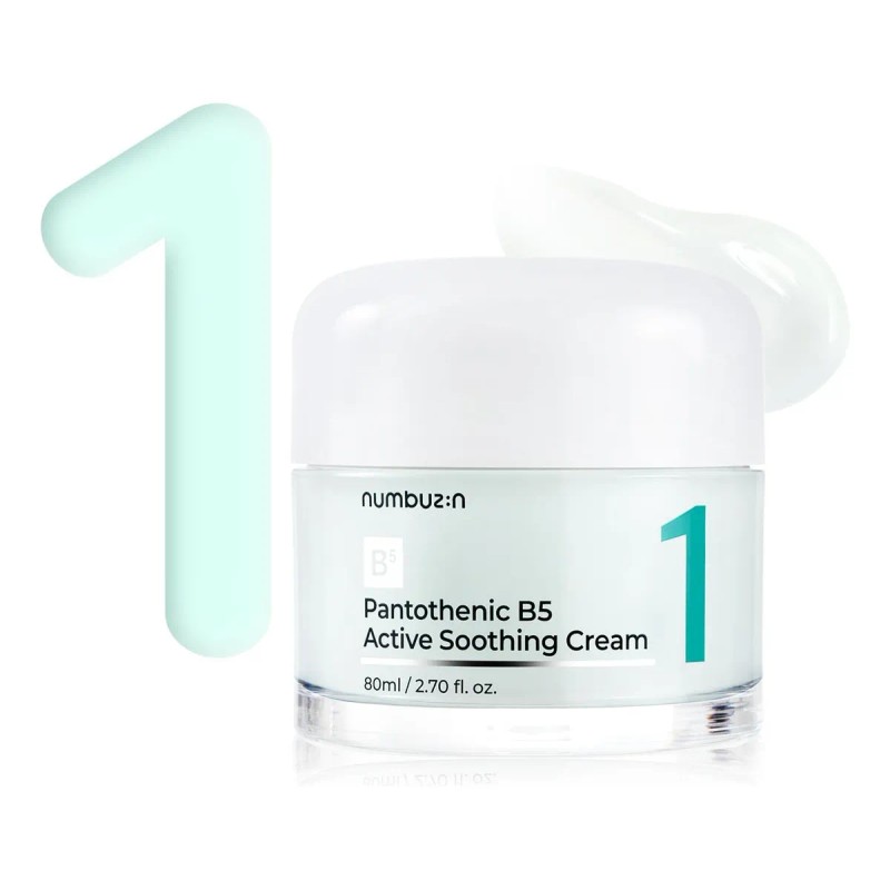 Numbuzin No.1 Pantothenic B5 Active Soothing Cream Momento De Aplicacin