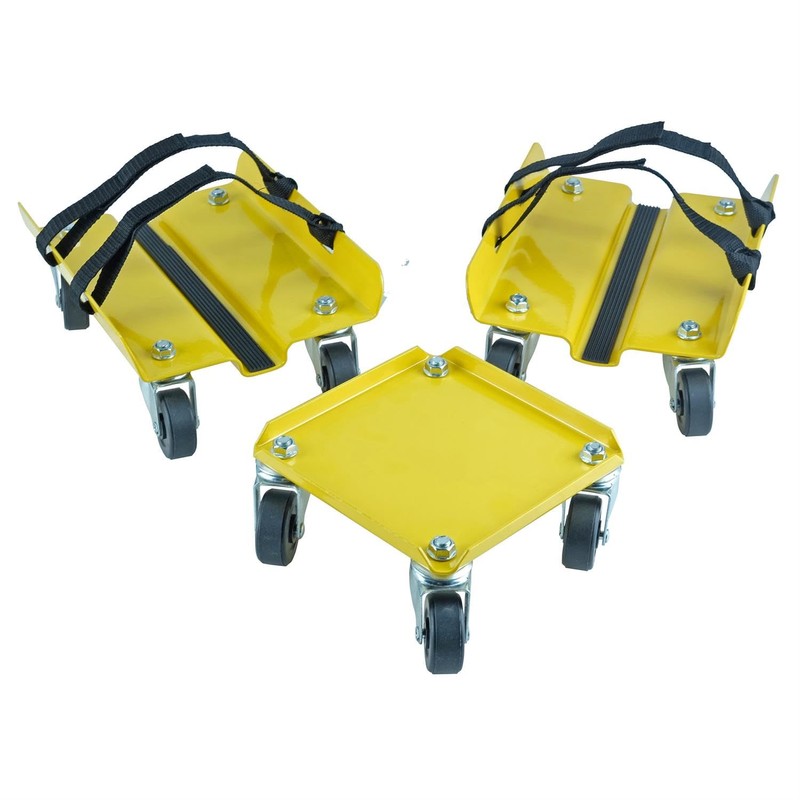 KASTFORCE Snowmobile Dolly Set Max Supporting up to 1500Lbs with