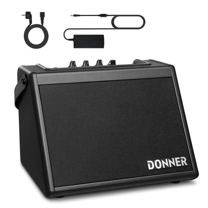 Donner Mini Electric Drum Amp 20W, Wireless Electronic Drum Amplifier