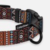 CollarDirect Tribal Dog Collar Aztec Pattern (Neck Fit 12"-16", Pattern