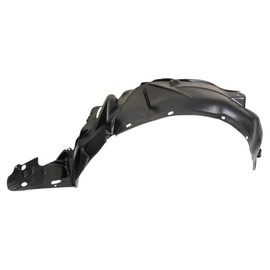 TRQ Front Left Inner Fender Liner Black Drivers Side Compatible with 2001-2003 Acura CL AC1248108