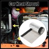 Hihaha Car Heat Shroud 1-1/8" ID 3.2ft Aluminized Sleeving Shield