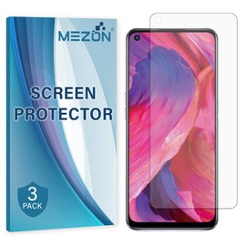 MEZON [3 Pack] Anti-Glare Matte Screen Protector Film for OPPO A54 5G – Case Friendly, Shock Absorption (OPPO A54 5G, Matte)