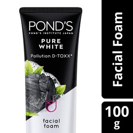 Pond's Pure White Deep Cleansing Brightening Facial Foam 100g