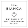 Bianca Stars Cotton Single Fitted Sheet White Grey