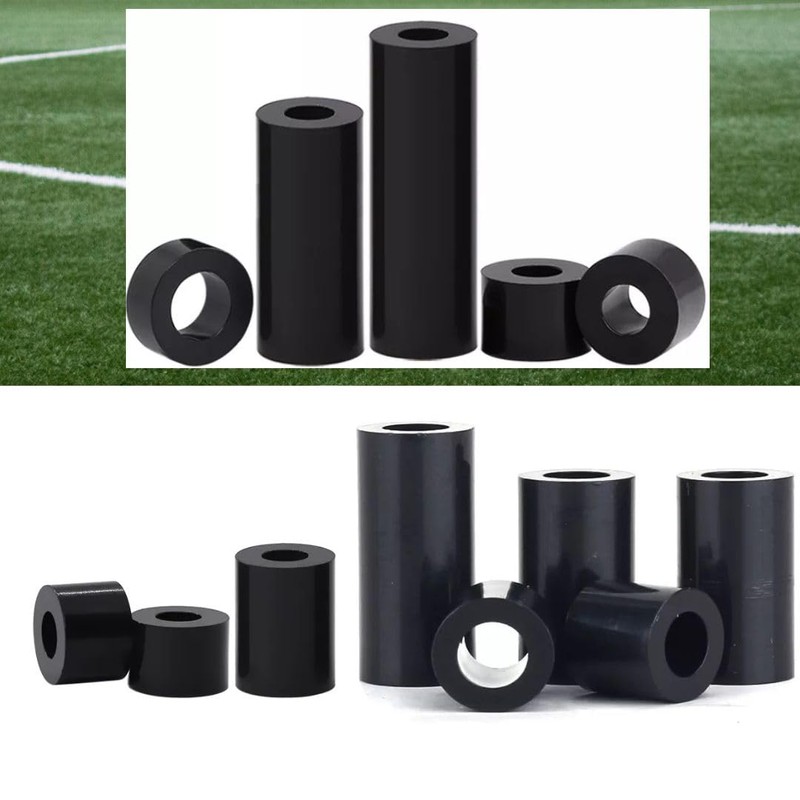 Black Nylon Spacers Plastic Standoff Washers (Pack of 10) (M8