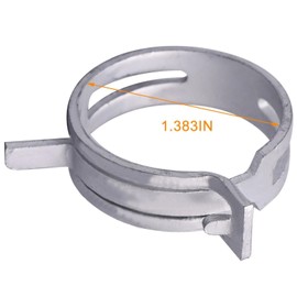 19511-PH7-003 Radiator Hose Clamps 4PCS, Clip for Honda & Acura
