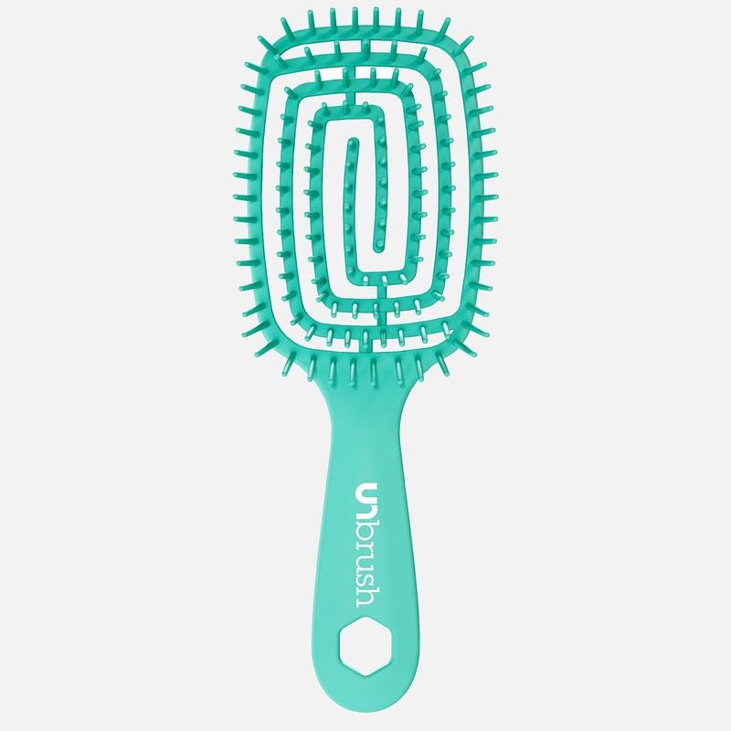 UNbrush Flex Detangling Hair Brush:_Blue
