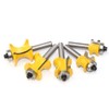 Mesee Pack of 5 Wheel Router Bits, Bullnose Cutter Set,