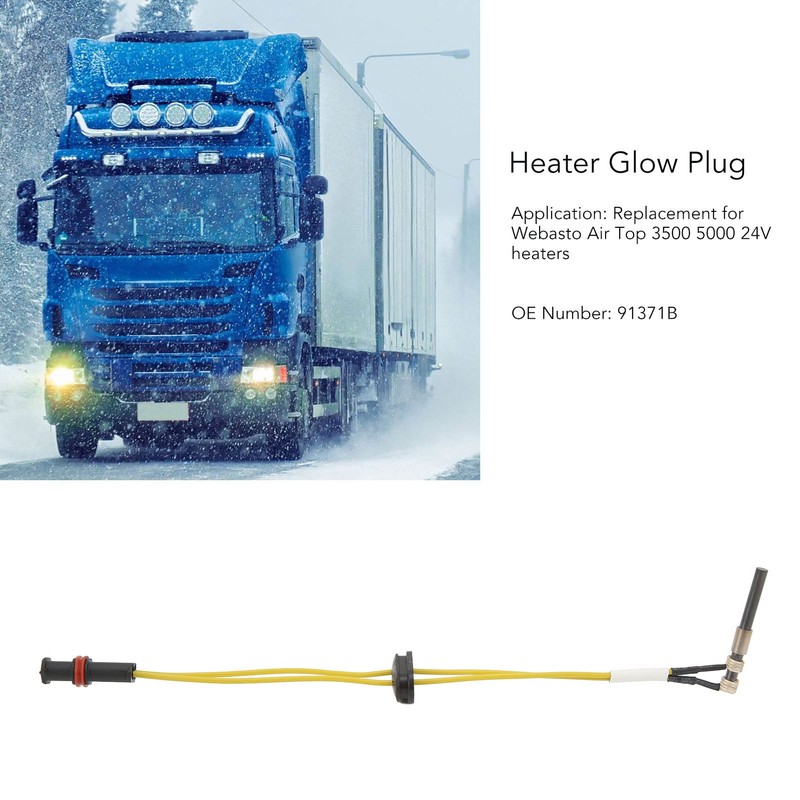 Heater Glow Plug 24V Parking Ceramic Ignition Electric Spark 91371B