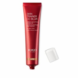 KIKO MILANO – Entrenador de piel CC Blur | 3 en – 1 crema facial crema base y corrector | Corrector óptico hidratante que regula la tez y el tono de p