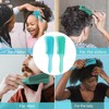 Anti-Static Hair Brush Comb, Round Tip Safety Design Unisex Portable