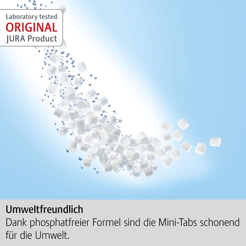 Jura Mini Tabs with Dispensing System Milk System Cleaner -