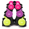 Dumbbell Rack Stand 3 Tier Weight Holder Triangular Weight Rack