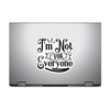 (3PCS) I'm Not for Everyone Style 4 Sticker for Phone