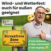 DankeDir! Stress-free Zone Relax, 30 x 20 cm Door Sign,