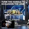 BRICK HAMBURG 687-PCS Mechanical Shark Building Set with LED Light,