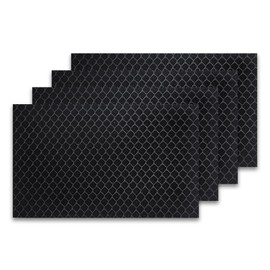 Activated Carbon Filter 4-Pack Compatible with Windmill Air Conditioner, 7.6″ x 4.8″ x 3/16″ (Larger Version) - Odor & Smoke Absorption