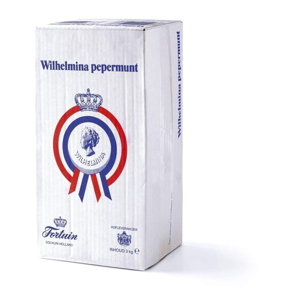 Fortuin Wilhelmina Peppermints (Pepermunt) 6.6 Lbs (3 kg)