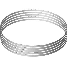 VEVOR 65 Inch Band Saw Blades 5 Pack High Strength Carbon Steel for Meat Bone Cutting