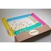 TRICLOOOVER Mahjong Tile Racks and Pushers with 4 Colors