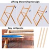 WILLOWDALE 25.2"H x 19.3"W Weaving Loom with Stand Wooden Multi-Craft