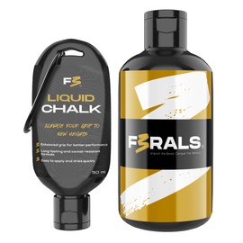 F3RALS ® Liquid Chalk | Sports Chalk Sweat Free Hands - Superior Grip Weightlifting Climbing Gym Cross Training
