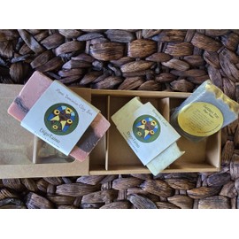 Bohío Soap Collection by Digo Taino – 3 Handmade Soap Bars, vegan and with natural clays