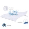 Biloban Crib Mattress Protector Waterproof & Noiseless Crib Mattress Pad