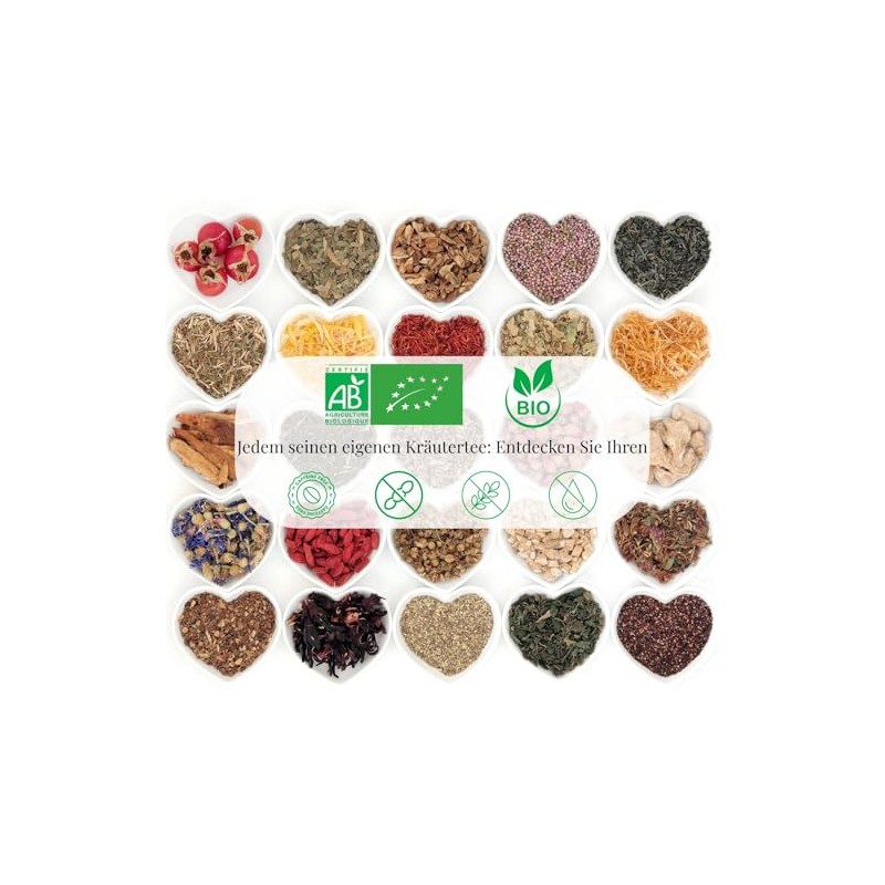 Organic Herbal Tea The Silence Wraps You - Soothing and