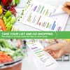 Joyberg 2 PCS Weekly Meal Planner Magnetic for Fridge 8.3x5.5”,
