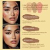 3Pcs Cream Contour Stick Makeup Kit, Shades with Highlighter, Blush