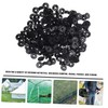 ORFOFE 100pcs Sun Protection Net Buckle Clips for Garden Netting