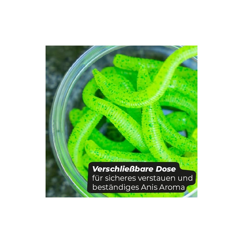 Spro Freestyle Twitch Worm Citrus Disco