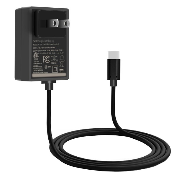 Geekworm GaN PD 27W 5.1V 5A USB-C Power Supply for