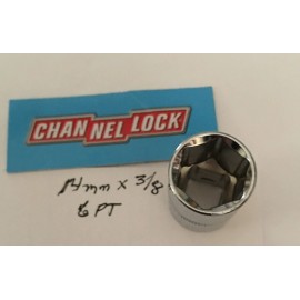 CHANNELLOCK  14 mm  x 3/8" DR  METRIC  SOCKET  6 Point Free  USA Shipping