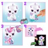 Airbrush Plush Unicorn Glow In The Dark, White