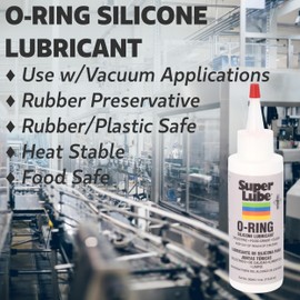 Super Lube Super Lube 56204 O-Ring Silicone Lubricant, Clear