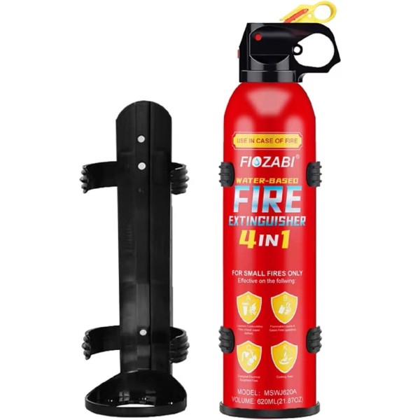 branded 4 In1 Fire Extinguisher with Mount Fire Extinguishers for