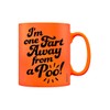 Grindstore I'm One Fart Away From A Poo Neon Tumbler