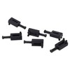 6 Pcs Electric Guitar Bridge Saddle Standard Zinc Alloy Guitar