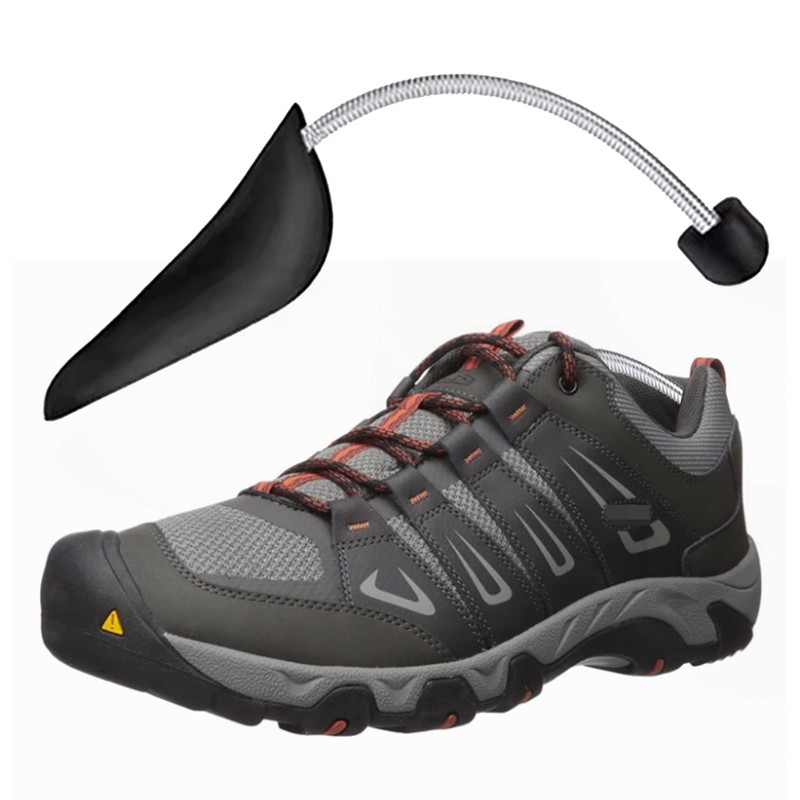WOCTDTHW Shoe Trees for Sneakers Shaper 2 Pairs Plastic Men