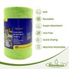 Greenfound Microfiber Cleaning Cloth Roll -80 Pack,Tear Away Microfiber Towels