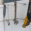 sourcing map 10pcs Pegboard Waterfall Hook Shelving Hooks 10.63" Stainless