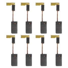 8 Pack DWE4120 DWE4011 N097696 Carbon Motor Brushes Compatible with DWE4012 DWE4100 DWE4887 and DWE4120N Grinder Motor Carbon Brush Replacement Part