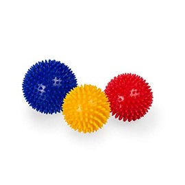 Massage Ball Hedgehog Ball Anti-Tension Set of 3 Large (8 cm, 9 cm, 10 cm)