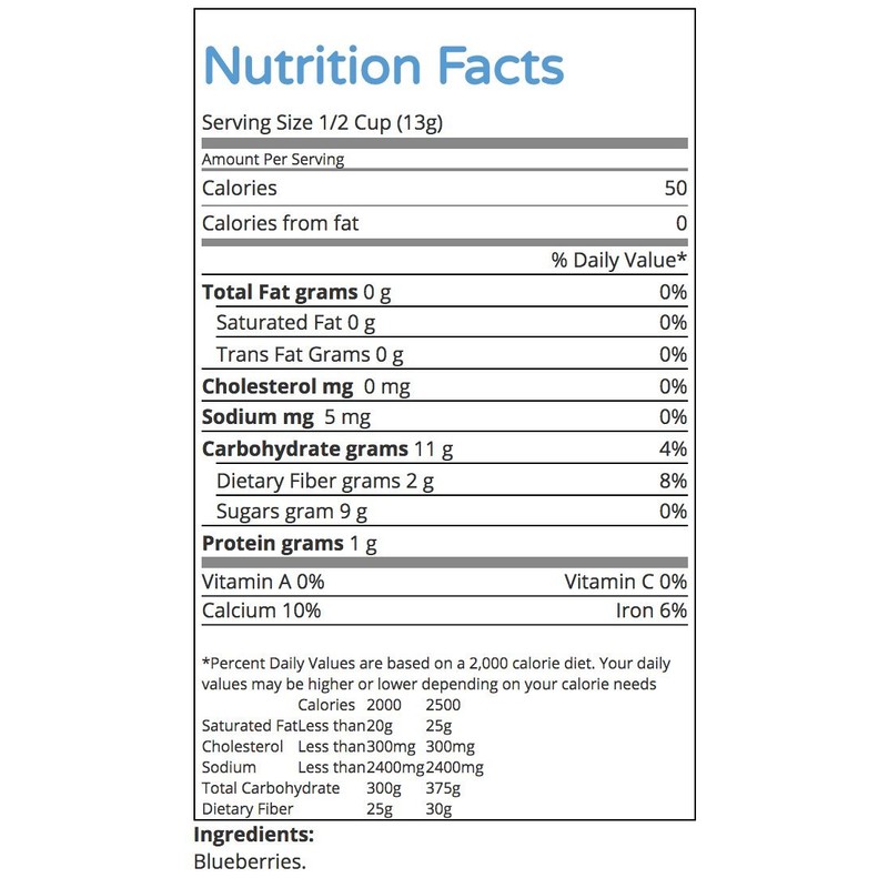 Thrive Life: Freeze-Dried Blueberries - Pantry Can Size