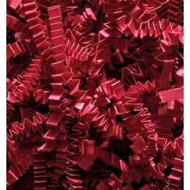 MTBHY 1/2 LB Crinkle Cut Paper Shred - Red